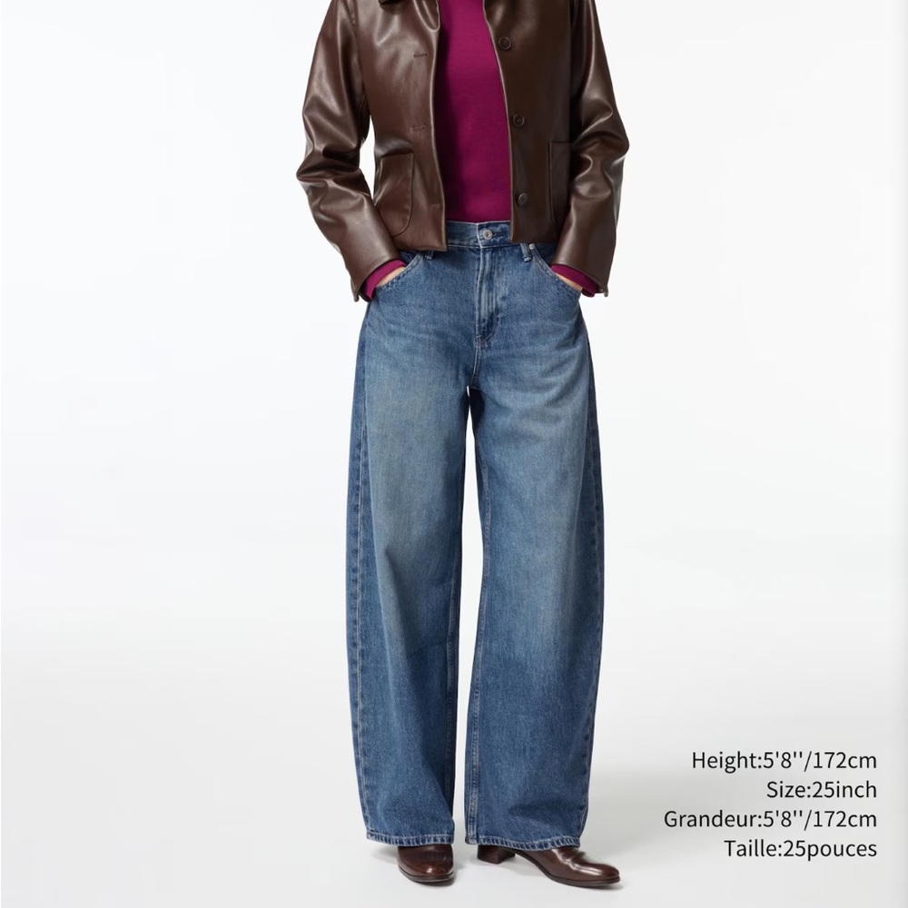 UNIQLO BARREL JEANS 26